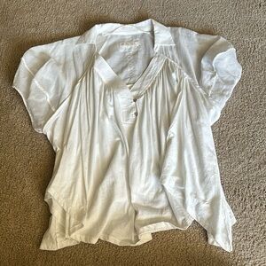 Free People white flowy top